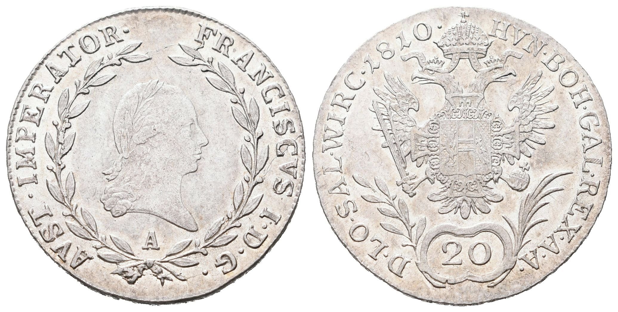 František II., 20 Krejcar 1810 A