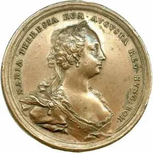 Marie Terezie, 1740 - 1780 — 1