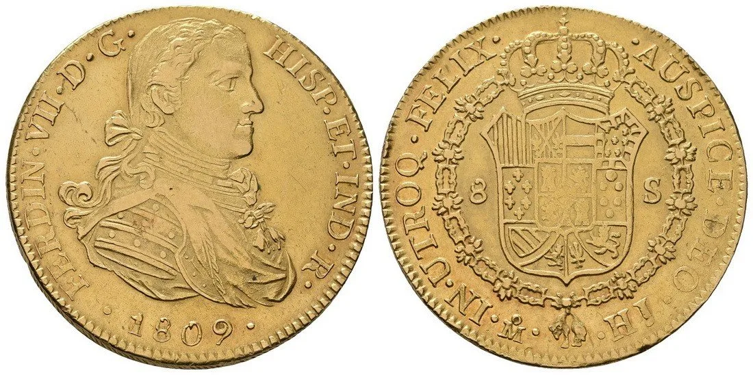 Mexiko, Ferdinand VII., 1808 - 1821 — 1