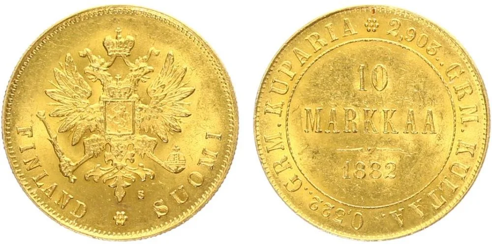 Ražby pro Finsko, Alexander III., 1881 - 1894 — 1