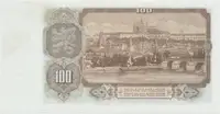 Československo, 100 Koruna 1953, tisk Moskva, náhradní série ZB, Hej.95a2 - fotografie 2