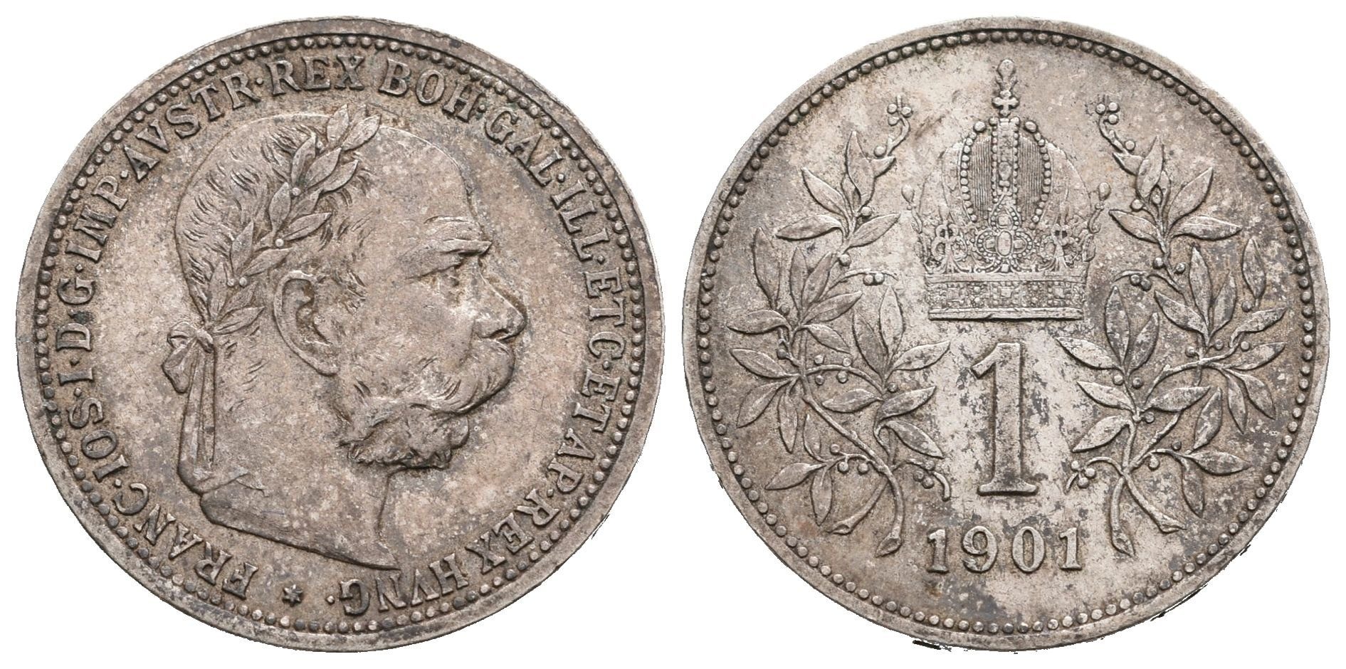 1 Koruna 1901