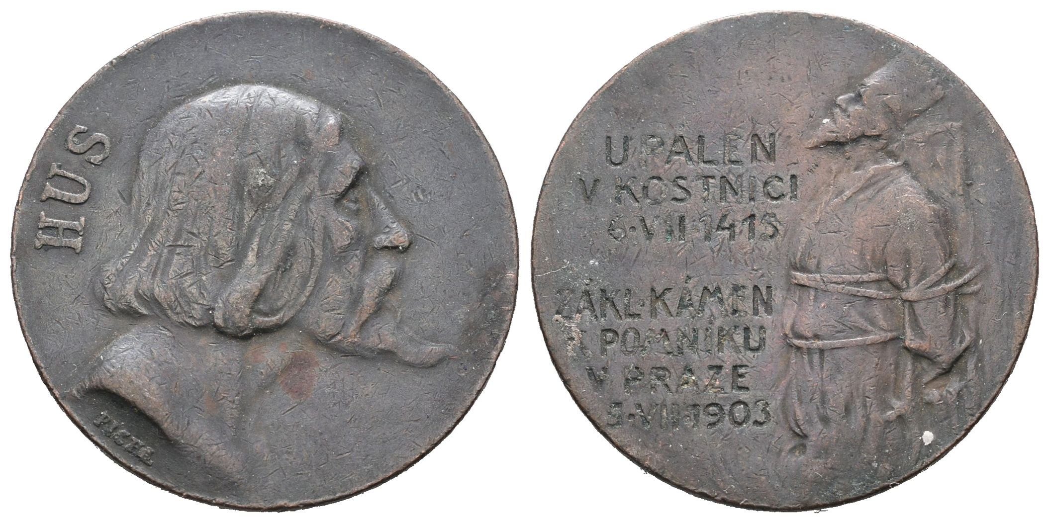 Pichl I. B. - Pomník Jana Husa