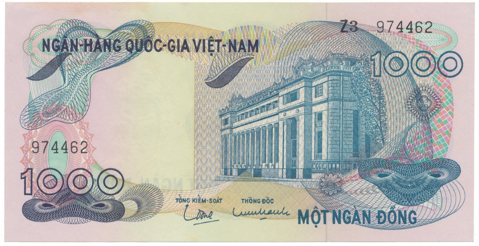 Jižní Vietnam, 1000 Dong (1971), P.29a