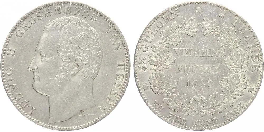 Hessen - Darmstadt, Ludwig II., 1830 - 1848 — 1