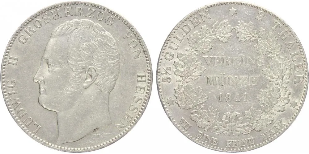 Hessen - Darmstadt, Ludwig II., 1830 - 1848 — 1