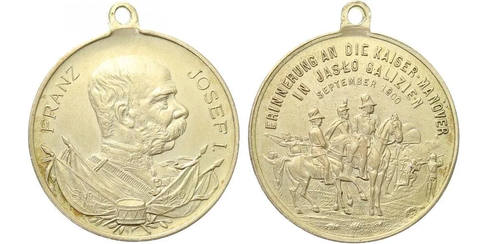 František Josef I., medaile vojenských manévrů — 1