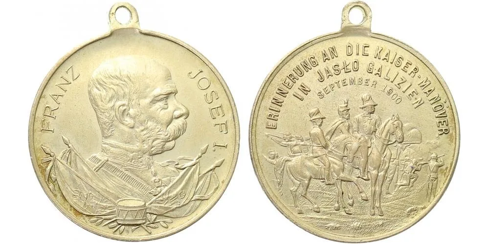 František Josef I., medaile vojenských manévrů — 1