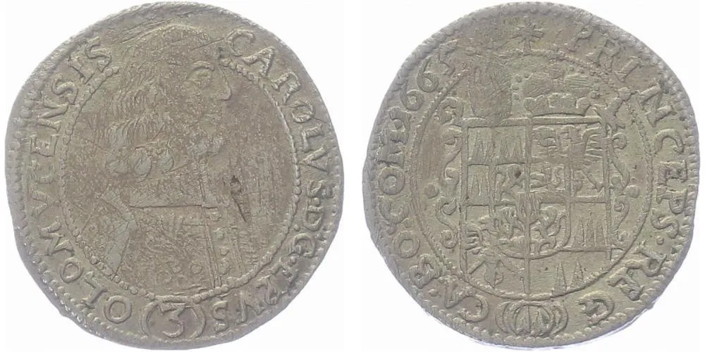 Olomouc - biskupství, Karel II. Liechtenstein, 1664 - 1695 — 1