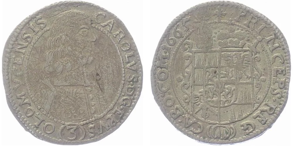 Olomouc - biskupství, Karel II. Liechtenstein, 1664 - 1695 — 1