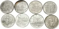 Soubor mincí 50 Kčs - 1986 - Český Krumlov, Praha, Telč a Levoča, — 1