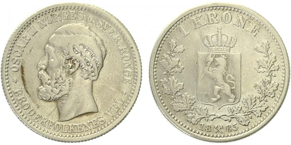 Norsko, Oscar II., 1872 - 1907 — 1