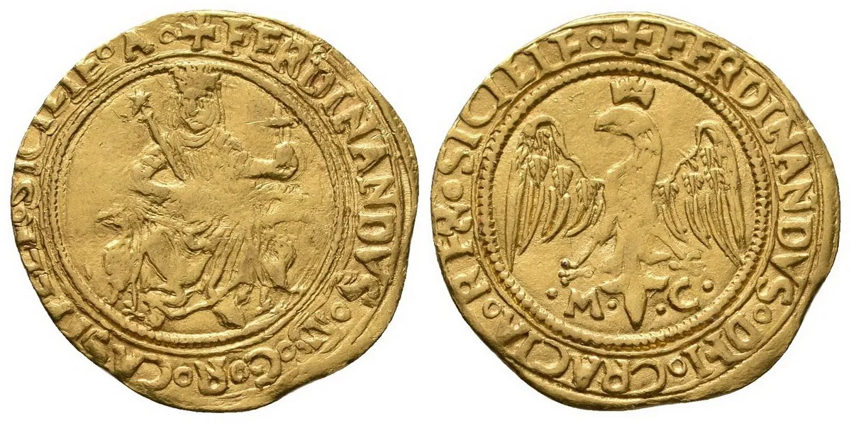 Itálie - Messina, Ferdinando II., 1479 - 1516 — 1