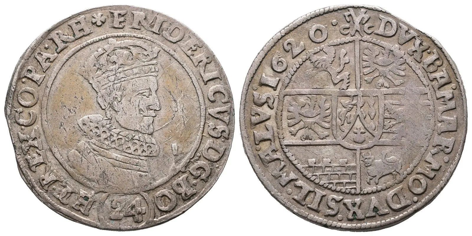 Fridrich Falcký, 1619 - 1620 — 1