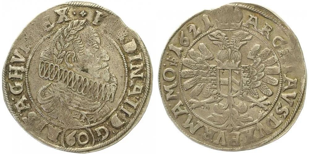 Ferdinand II., 1619 - 1637 (Mince kiprová) — 1