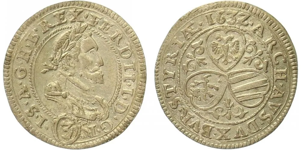 Ferdinand II., 1619 - 1637 (Mince dobrého zrna) — 1