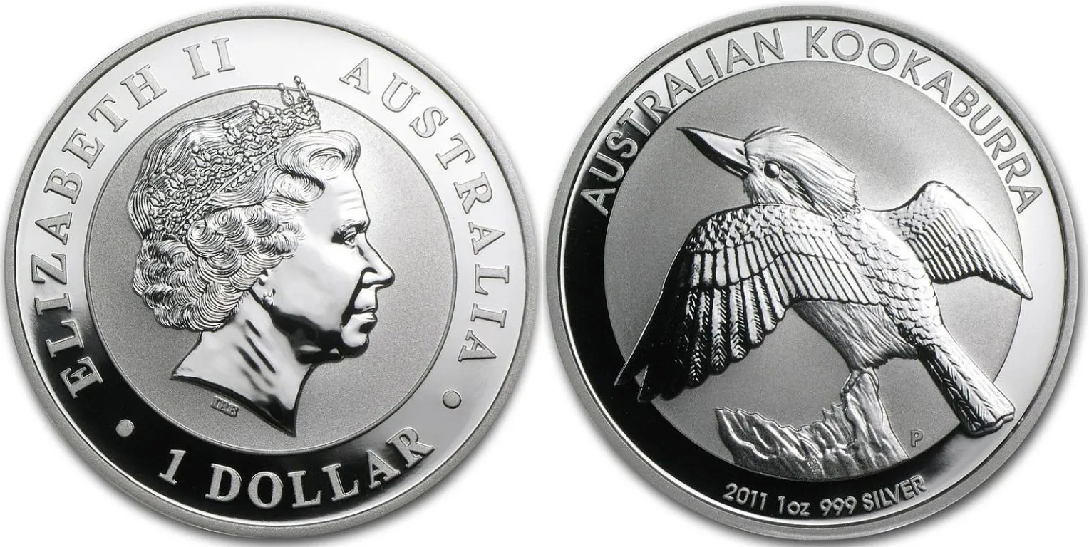 Austrálie, Dollar 2011 - Australian Kookaburra