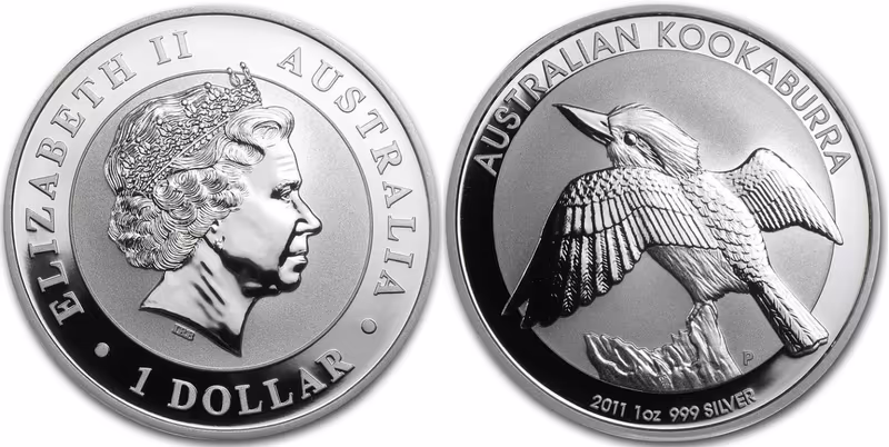 Austrálie, Dollar 2011 - Australian Kookaburra