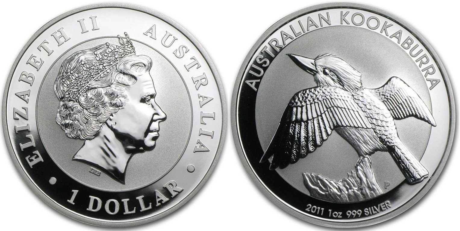 Austrálie, Dollar 2011 - Australian Kookaburra