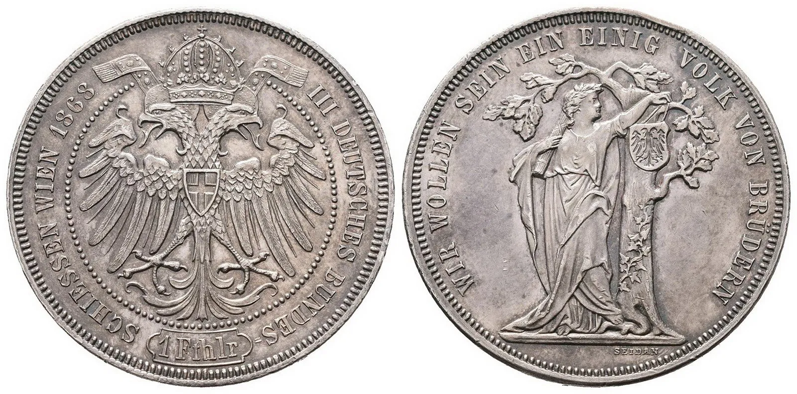 Rakouská a spolková měna, 1857 - 1892 — 1
