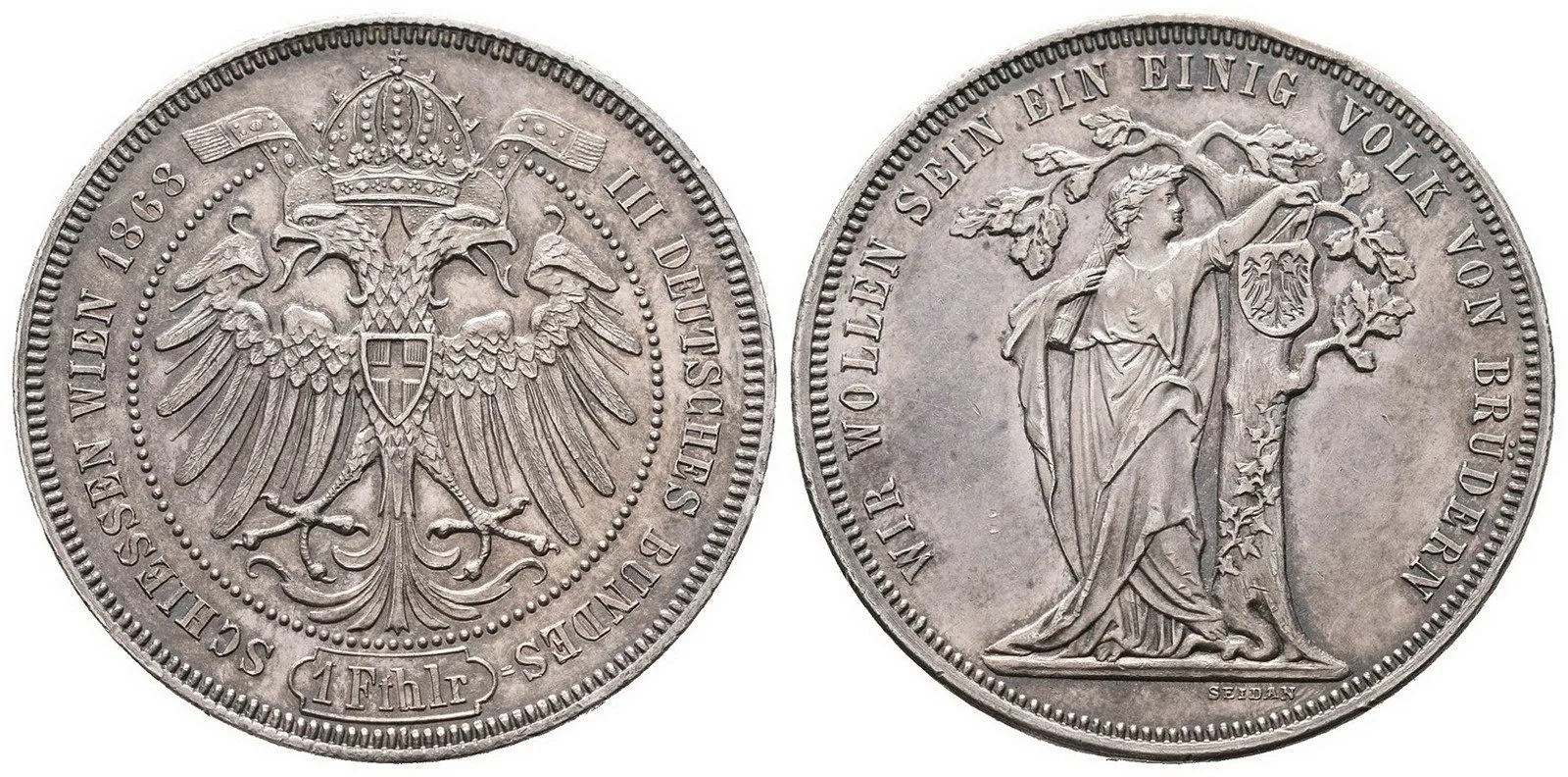 Rakouská a spolková měna, 1857 - 1892 — 1