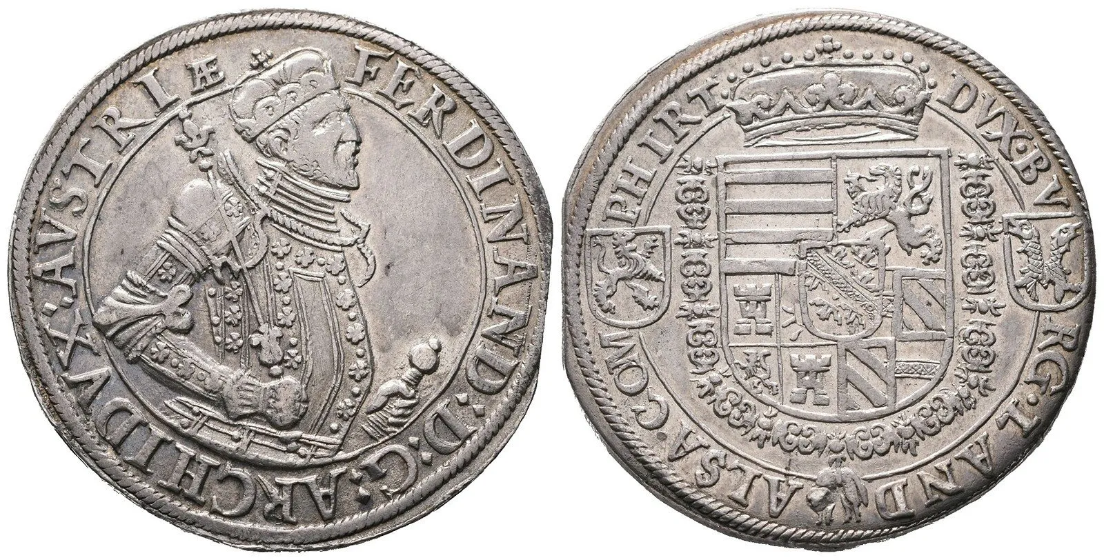 Arcivévoda Ferdinand Tyrolský, 1564 - 1595 — 1