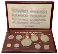 Bahamy, Sada mincí 1974 - Uncirculated Specimen Set