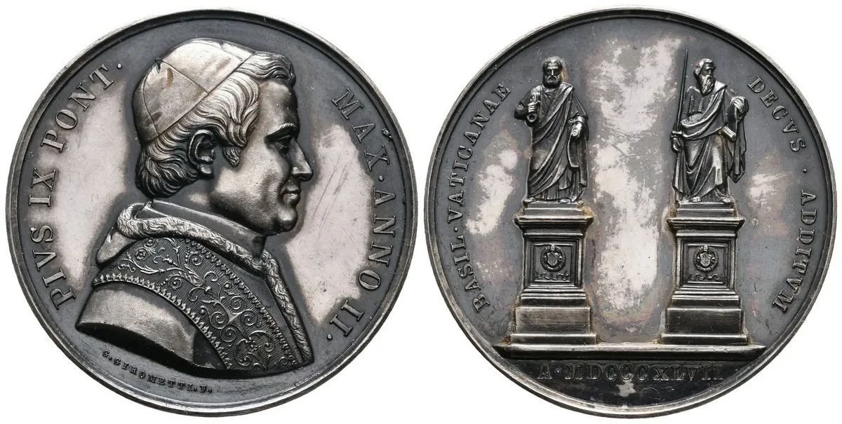 Vatikán, Pius IX., 1846 - 1878 — 1