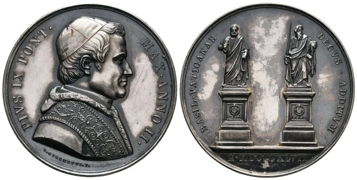 Vatikán, Pius IX., 1846 - 1878 — 1