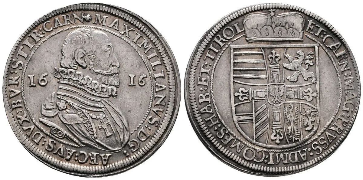 Arcivévoda Maximilian, 1590 - 1618 — 1