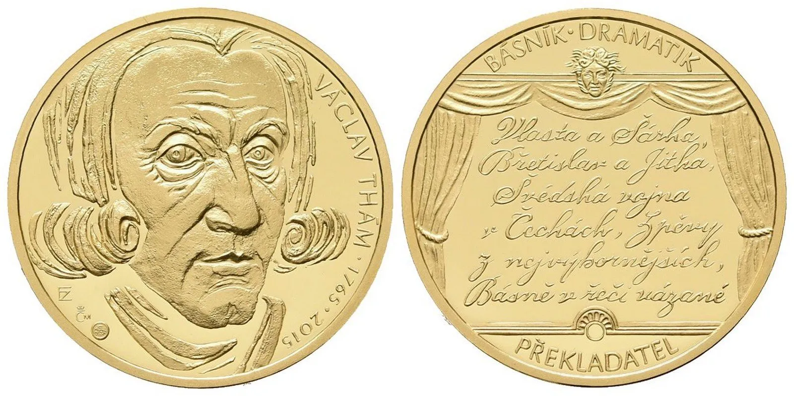 Medaile 2015 - Václav Thám