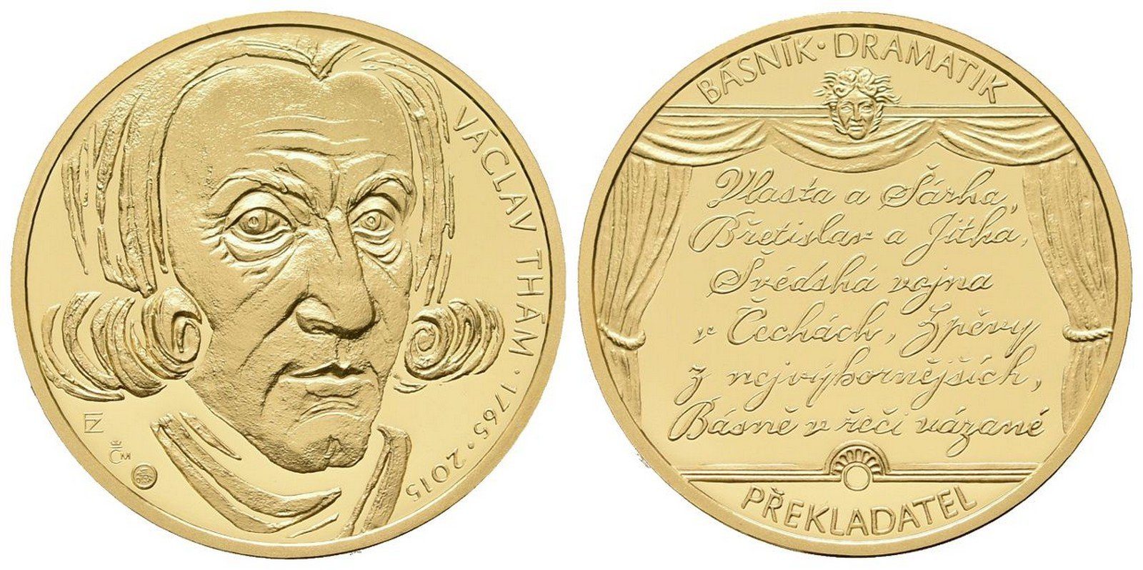 Medaile 2015 - Václav Thám