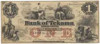 USA - Nebraska, Dollar 1857