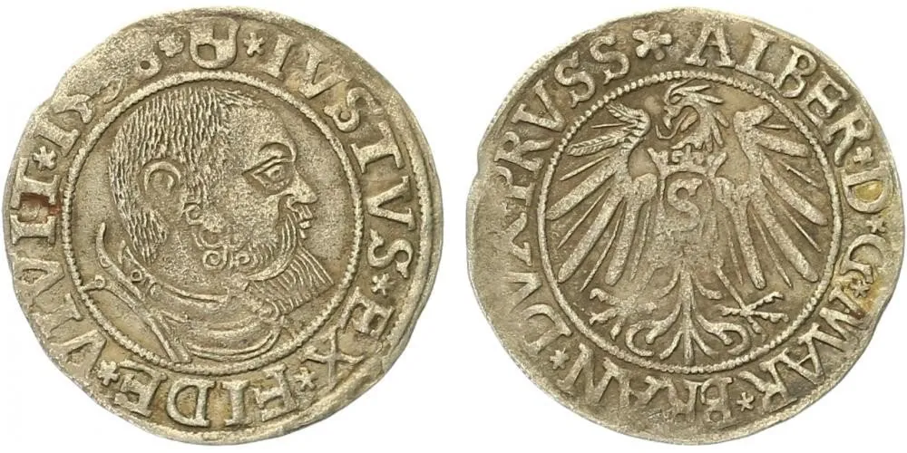 Prusko, Albrecht von Brandenburg, 1525 - 1568 — 1