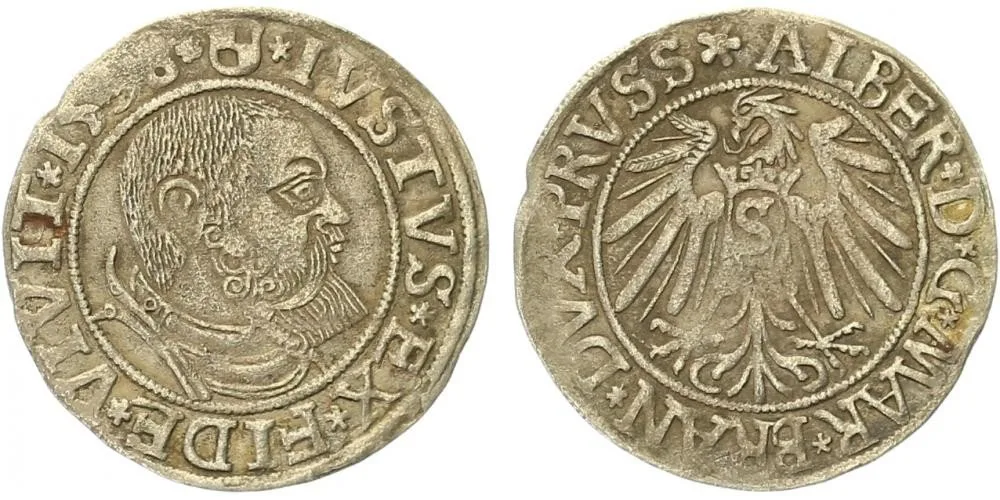 Prusko, Albrecht von Brandenburg, 1525 - 1568 — 1
