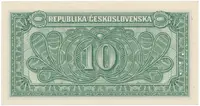 10 Koruna 1950, perforace 3 m.d. v obloučku, Hej.86bS2 - fotografie 2