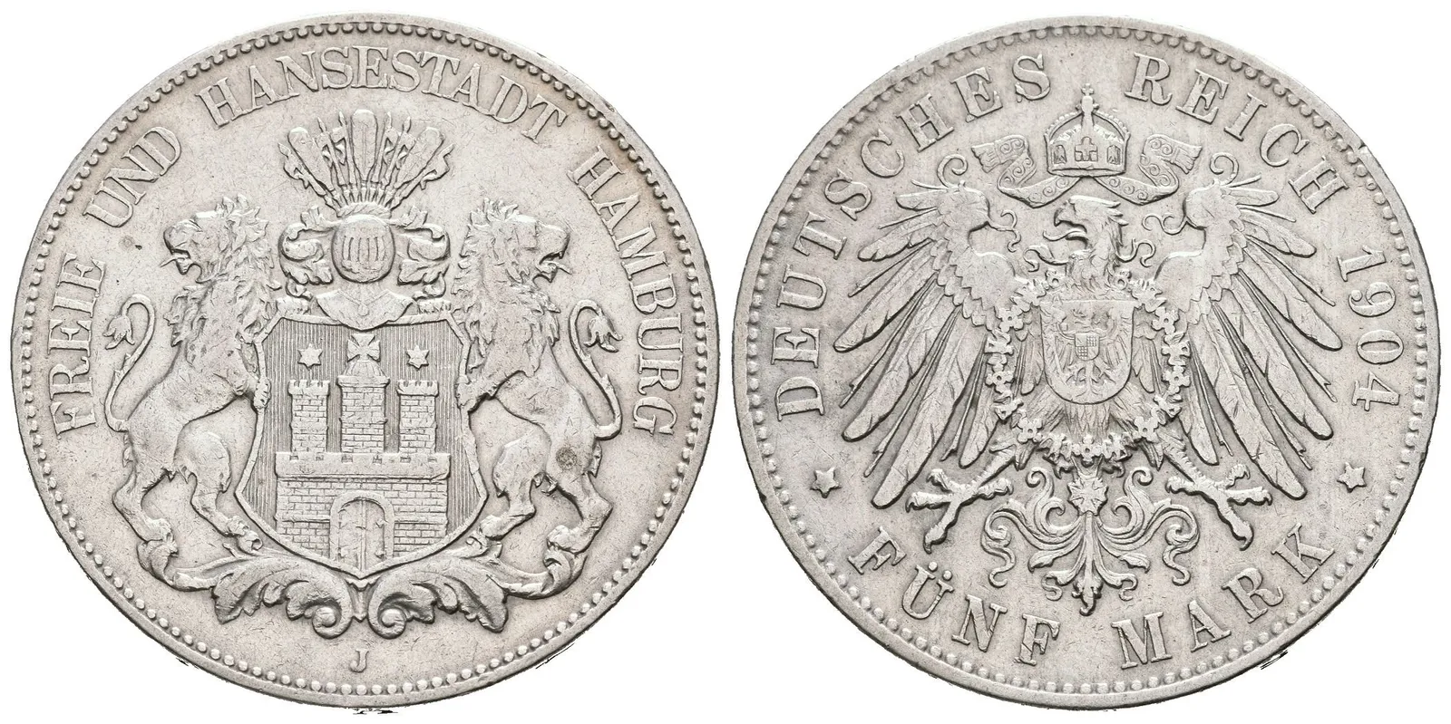 Hamburg, 5 Marka 1904