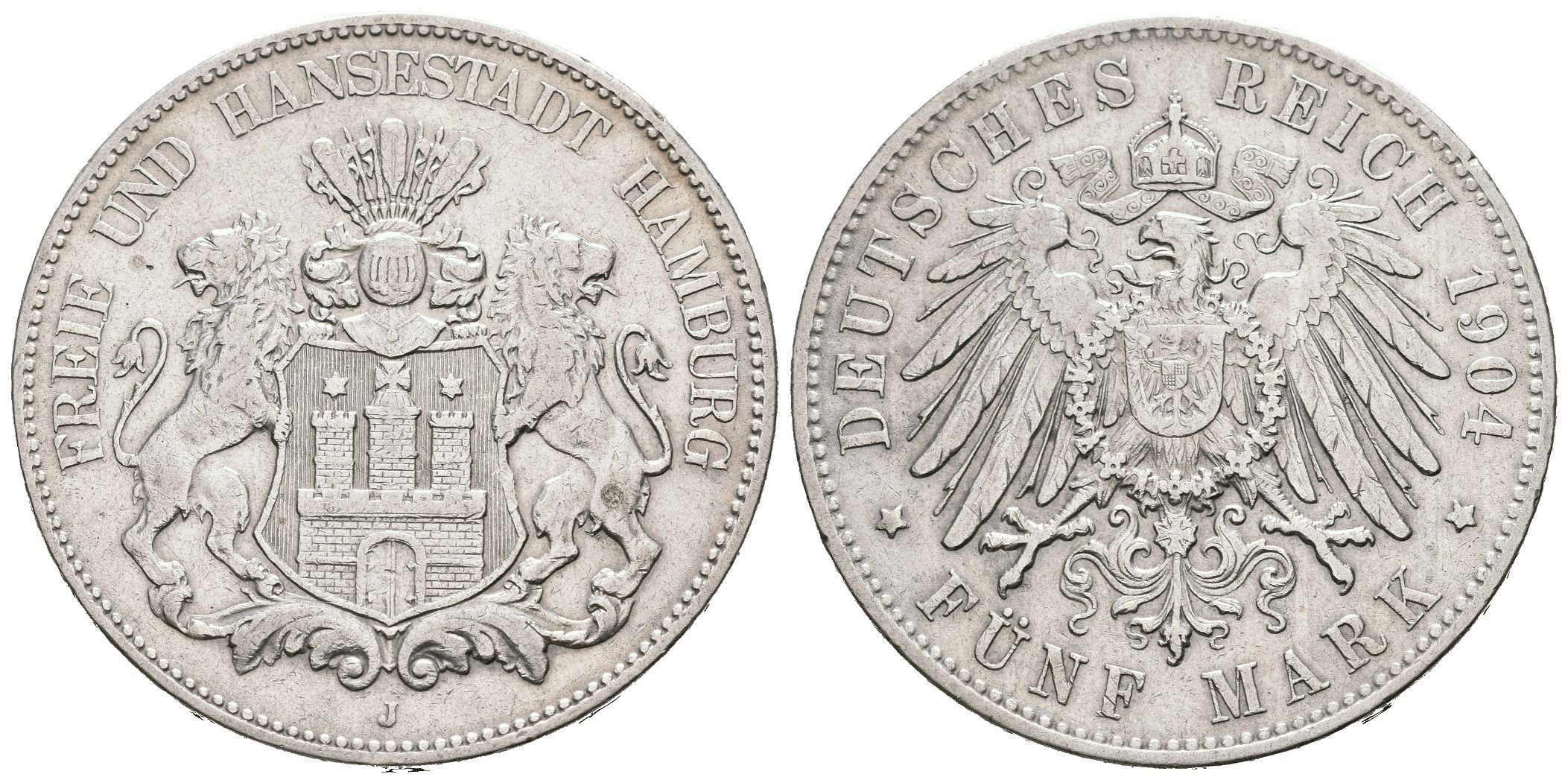 Hamburg, 5 Marka 1904