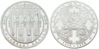Stříbrná investiční medaile - Karel IV. a jeho 4 manželky - Ag 24,5 g - 999/1000 + Certifikát