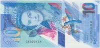 Východokaribské státy, 10 Dollars 2019, plastová, P.New