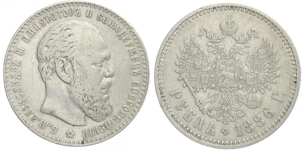 Rusko, Alexander III., 1881 - 1894 — 1