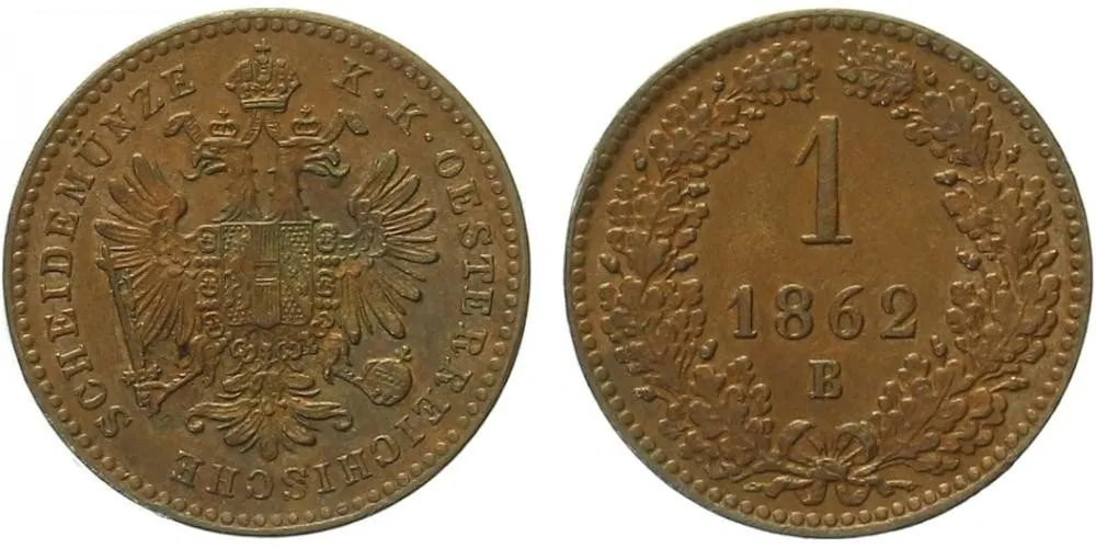 Rakouská a spolková měna, 1857 - 1892 — 1