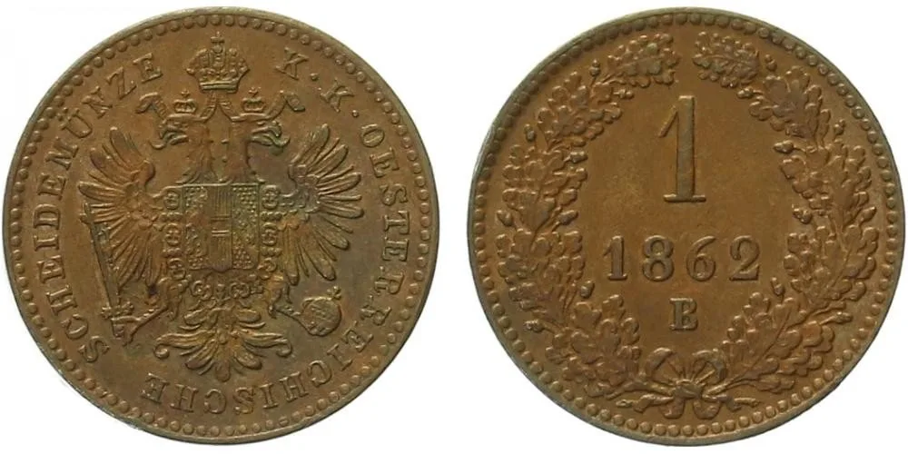 Rakouská a spolková měna, 1857 - 1892 — 1