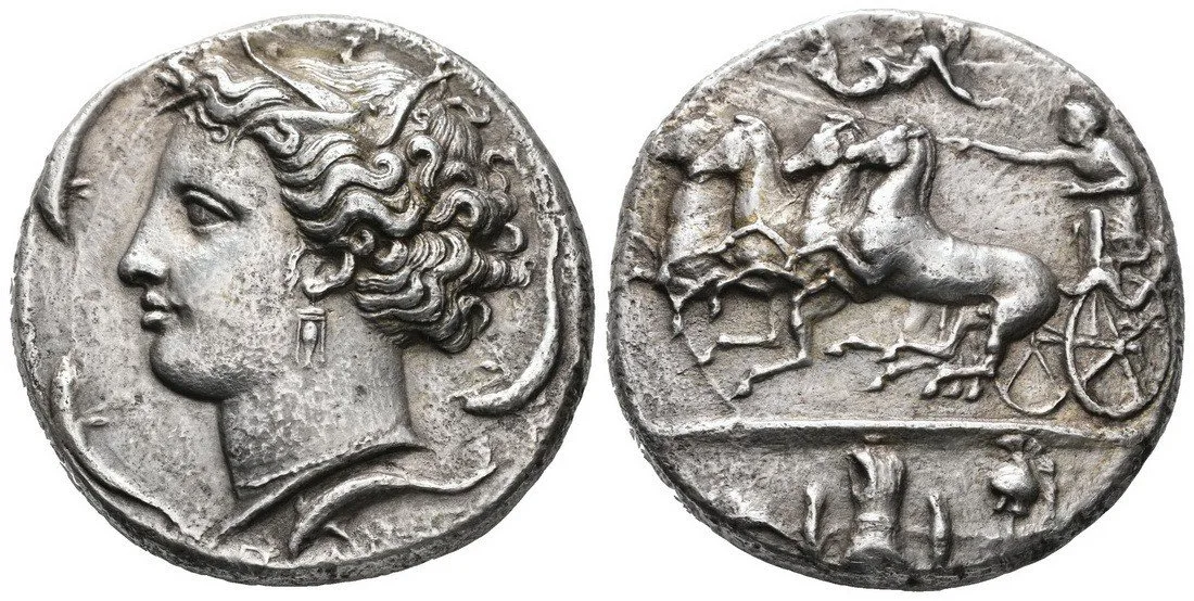 Sicilie, Syracusy, Dionýsos I., 406 - 367 př. Kr. — 1
