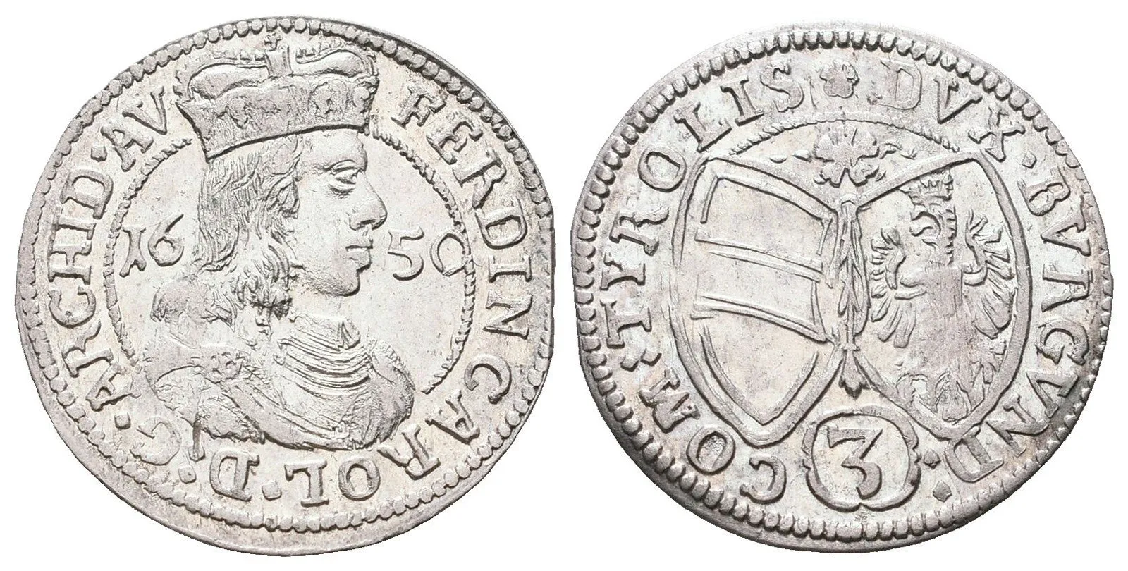 Arcivévoda Ferdinand Karel, 1632 - 1662 — 1