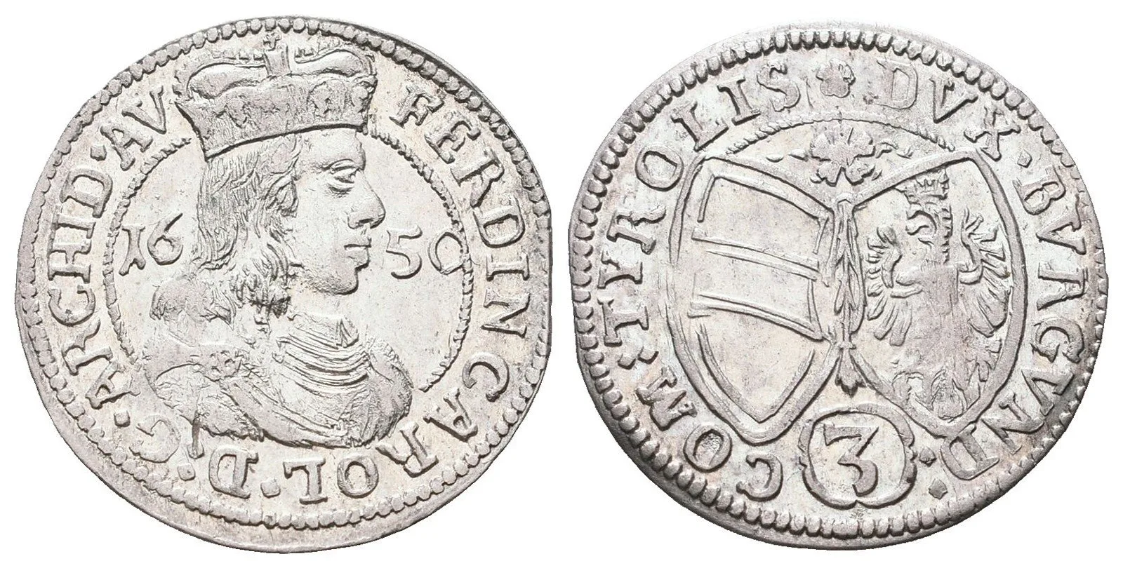 Arcivévoda Ferdinand Karel, 1632 - 1662 — 1