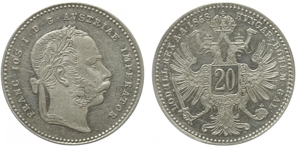 Rakouská a spolková měna, 1857 - 1892 — 1