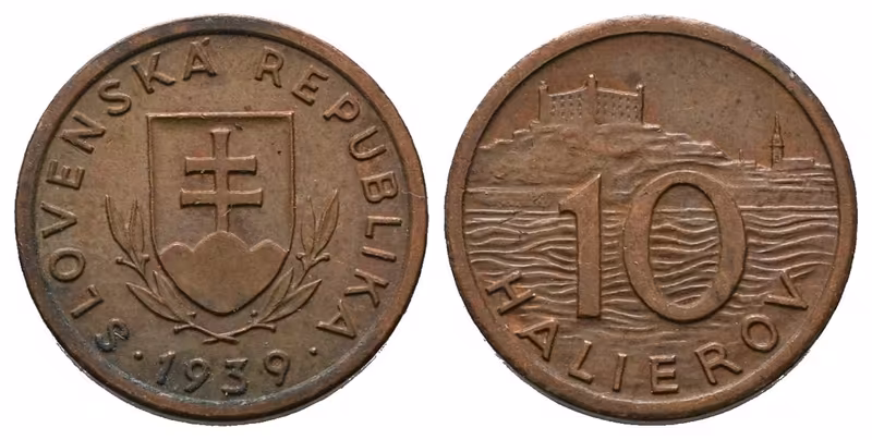 10 Haléř 1939