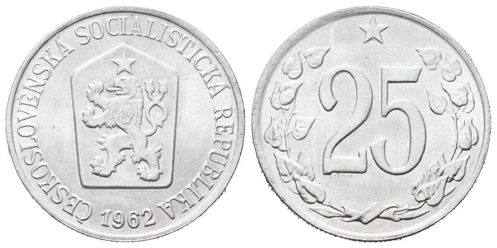 25 Haléř 1962