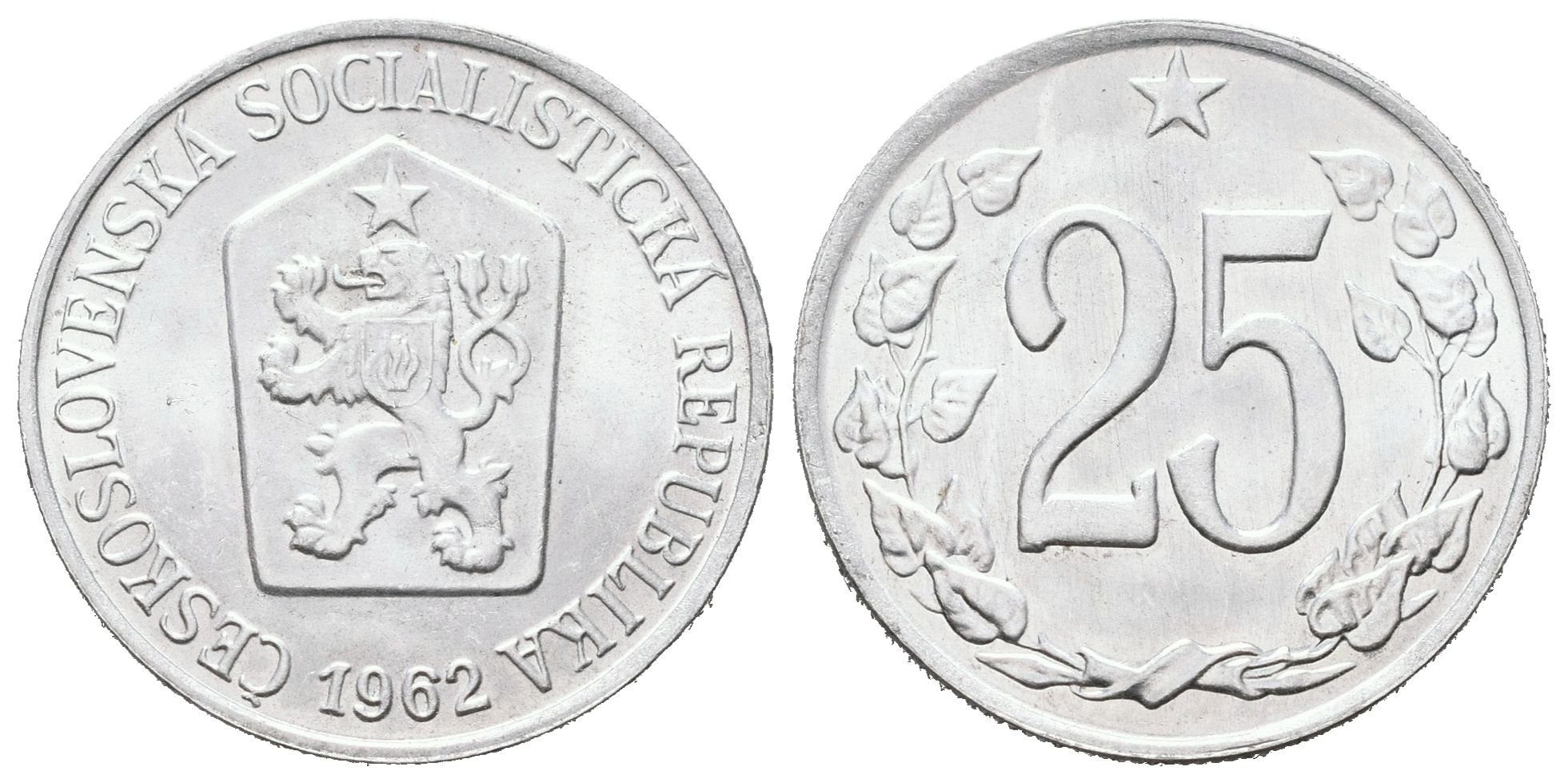 25 Haléř 1962